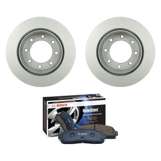 Bosch® - QuietCast™ Premium Rear Brake Kit with Ceramic Pads