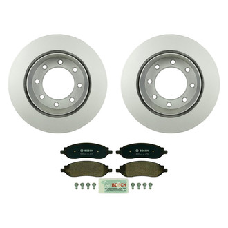 Bosch® - QuietCast™ Premium Rear Brake Kit with Organic Pads