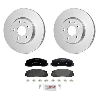 Bosch® - QuietCast™ Premium Front Brake Kit with Organic Pads