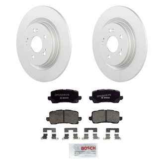 Bosch® - QuietCast™ Premium Rear Brake Kit with Ceramic Pads