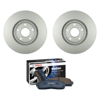 Bosch® - QuietCast™ Premium Front Brake Kit with Ceramic Pads