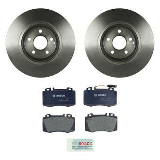 Bosch® - QuietCast™ Premium Front Brake Kit with Organic Pads