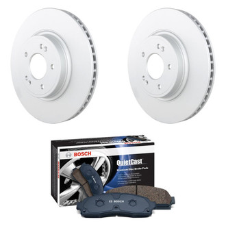 Bosch® - QuietCast™ Premium Front Brake Kit with Ceramic Pads