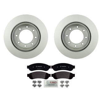 Bosch® - QuietCast™ Premium Rear Brake Kit with Organic Pads