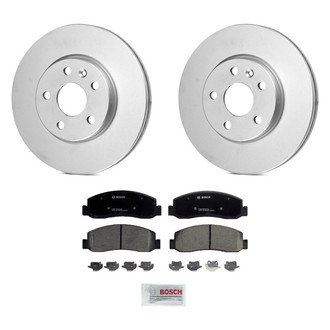 Bosch® - QuietCast™ Premium Front Brake Kit with Ceramic Pads