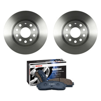 Bosch® - QuietCast™ Premium Rear Brake Kit with Ceramic Pads