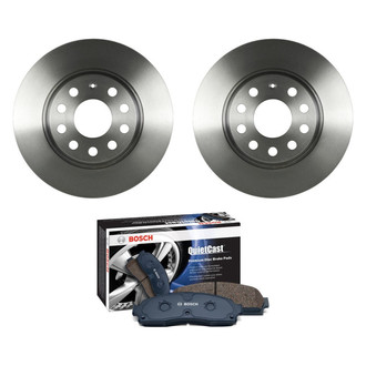 Bosch® - QuietCast™ Premium Rear Brake Kit with Ceramic Pads