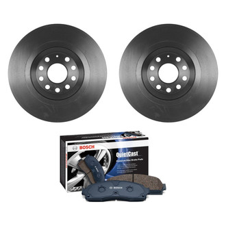 Bosch® - QuietCast™ Premium Rear Brake Kit with Ceramic Pads