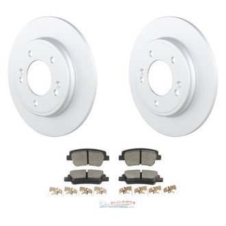 Bosch® - QuietCast™ Premium Rear Brake Kit with Ceramic Pads