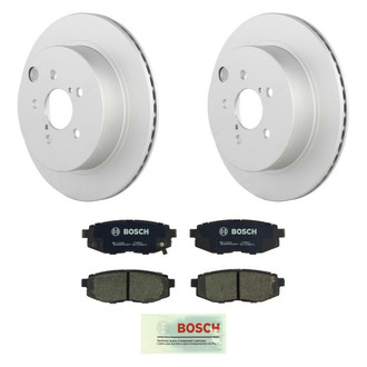 Bosch® - QuietCast™ Premium Rear Brake Kit with Ceramic Pads