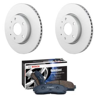 Bosch® - QuietCast™ Premium Front Brake Kit with Ceramic Pads