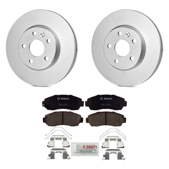 Bosch® - QuietCast™ Premium Front Brake Kit with Ceramic Pads