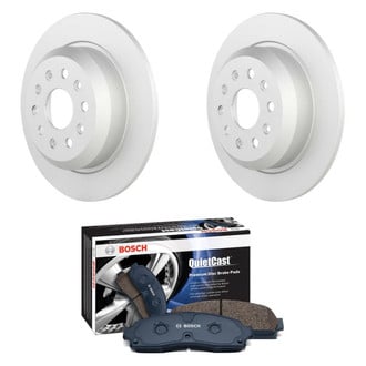 Bosch® - QuietCast™ Premium Rear Brake Kit with Ceramic Pads