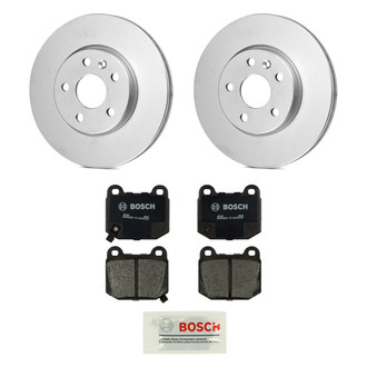 Bosch® - QuietCast™ Premium Rear Brake Kit with Organic Pads