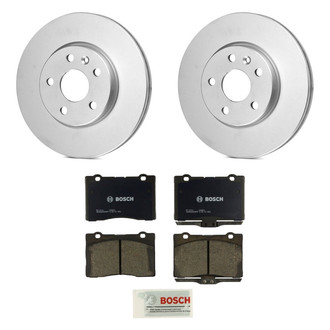 Bosch® - QuietCast™ Premium Front Brake Kit with Ceramic Pads