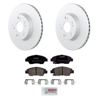 Bosch® - QuietCast™ Premium Front Brake Kit with Ceramic Pads