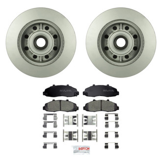 Bosch® - QuietCast™ Premium Front Brake Kit with Ceramic Pads