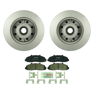 Bosch® - QuietCast™ Premium Front Brake Kit with Organic Pads