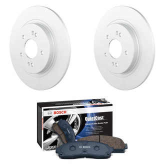 Bosch® - QuietCast™ Premium Rear Brake Kit with Ceramic Pads