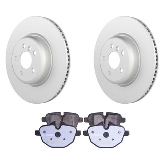 Bosch® - QuietCast™ Premium 1-Piece Brake Kit with Ceramic Brake Pads