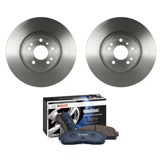 Bosch® - QuietCast™ Premium Front Brake Kit with Organic Pads