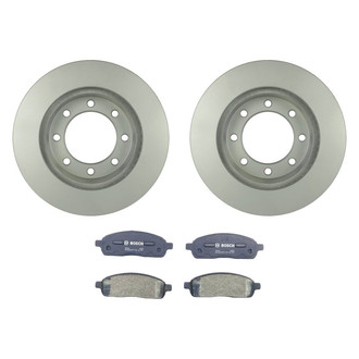 Bosch® - QuietCast™ Premium Front Brake Kit with Organic Pads