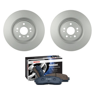 Bosch® - QuietCast™ Premium Front Brake Kit with Organic Pads