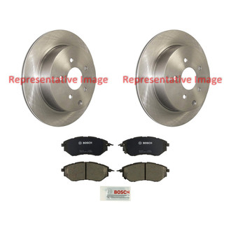 Bosch® BNDL-0595-31031634 - QuietCast™ Premium Front Brake Kit with Organic Pads