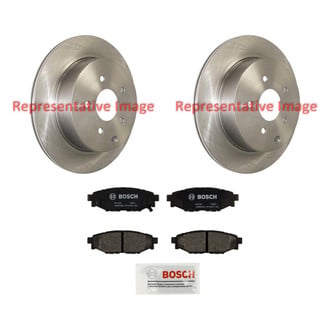 Bosch® - QuietCast™ Premium Rear Brake Kit with Ceramic Pads