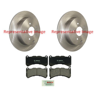 Bosch® BNDL-0595-31031642 - QuietCast™ Premium Front Brake Kit with Ceramic Pads