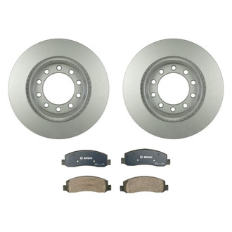 Bosch® - QuietCast™ Premium Front Brake Kit with Organic Pads
