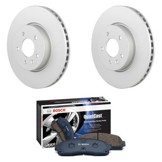 Bosch® - QuietCast™ Premium Front Brake Kit with Organic Pads