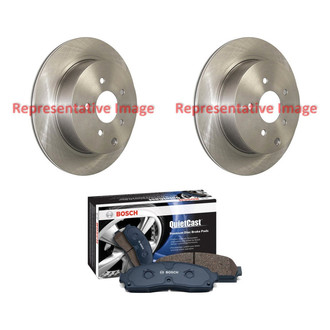 Bosch® - QuietCast™ Premium Front Brake Kit with Ceramic Pads