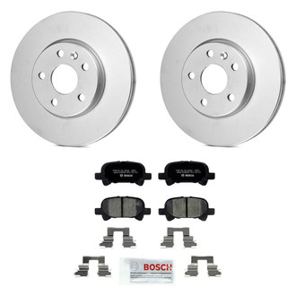 Bosch® - QuietCast™ Premium Rear Brake Kit with Ceramic Pads