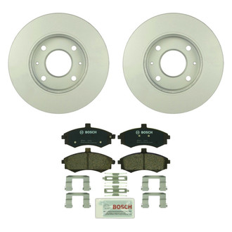 Bosch® - QuietCast™ Premium Front Brake Kit with Organic Pads