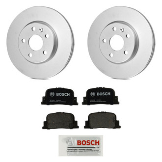 Bosch® - QuietCast™ Premium Rear Brake Kit with Organic Pads