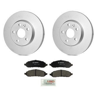Bosch® - QuietCast™ Premium Front Brake Kit with Ceramic Pads
