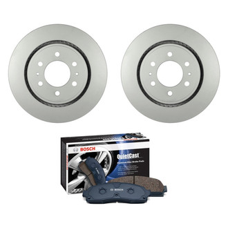 Bosch® - QuietCast™ Premium Front Brake Kit with Ceramic Pads