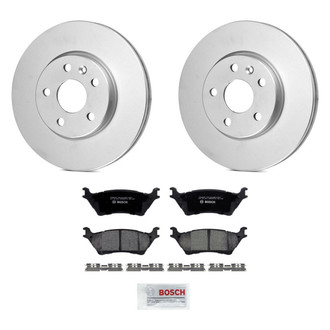 Bosch® - QuietCast™ Premium Rear Brake Kit with Ceramic Pads