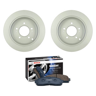 Bosch® - QuietCast™ Premium Rear Brake Kit with Ceramic Pads