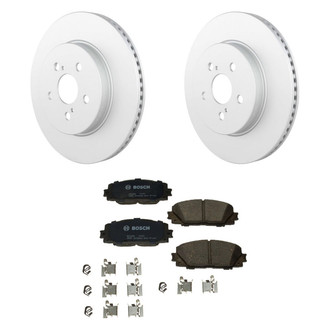 Bosch® - QuietCast™ Premium Front Brake Kit with Ceramic Pads