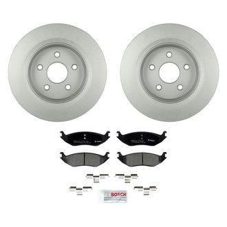 Bosch® - QuietCast™ Premium Rear Brake Kit with Ceramic Pads