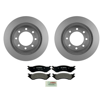 Bosch® - QuietCast™ Premium Rear Brake Kit with Organic Pads