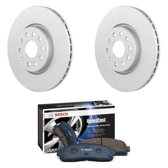 Bosch® - QuietCast™ Premium Front Brake Kit with Ceramic Pads