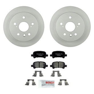 Bosch® - QuietCast™ Premium Rear Brake Kit with Ceramic Pads