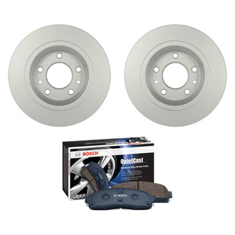 Bosch® - QuietCast™ Premium Rear Brake Kit with Ceramic Pads