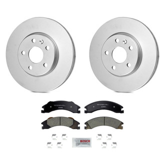 Bosch® - QuietCast™ Premium Rear Brake Kit with Ceramic Pads