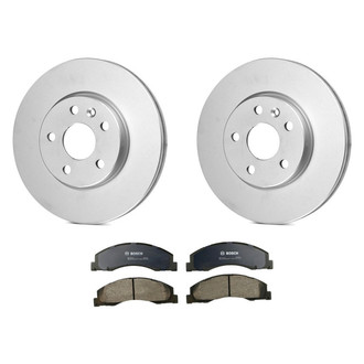 Bosch® - QuietCast™ Premium Front Brake Kit with Organic Pads