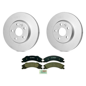 Bosch® - QuietCast™ Premium Rear Brake Kit with Organic Pads