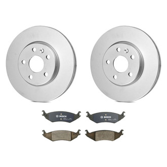 Bosch® - QuietCast™ Premium Rear Brake Kit with Organic Pads